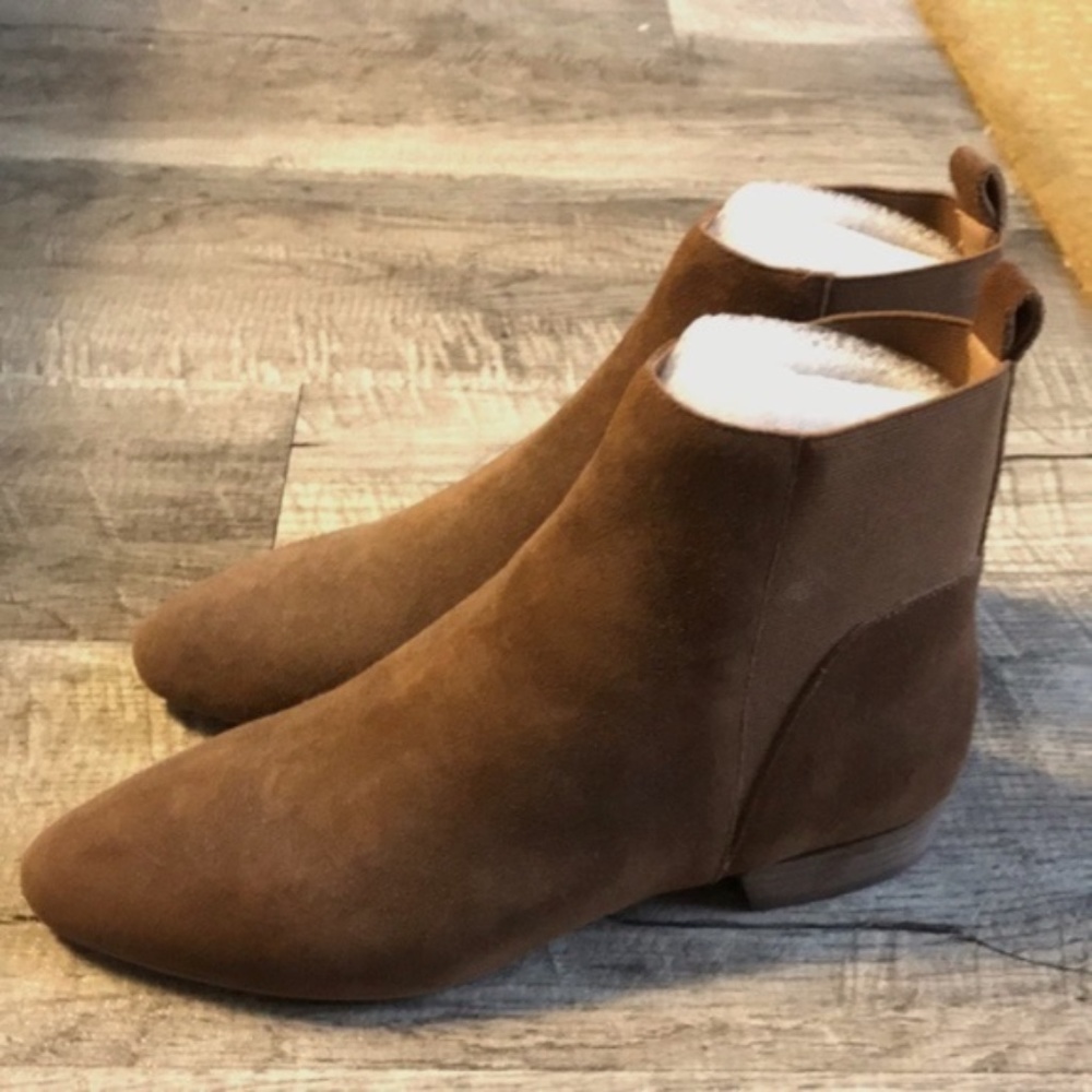 NWT Lucky Brand Suede Gleldo Boots (7.5)